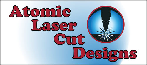 Atomic Laser Cut Designs