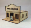 Gem Saloon 28mm Terrain Old West Building Kit MDF