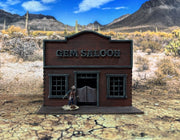Gem Saloon 28mm Terrain Old West Building Kit MDF