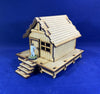 Jungle Hut / Barracks v1 – 28mm Pacific War & Vietnam Wargaming Terrain