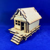 Jungle Hut / Barracks v2 – 28mm Pacific War & Vietnam Wargaming Terrain