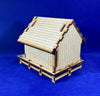 Jungle Hut / Barracks v3 – 28mm Pacific War & Vietnam Wargaming Terrain