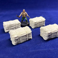 Large Hay Bales - 28mm Terrain