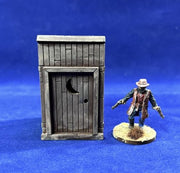 Outhouse 28mm Old West Terrain