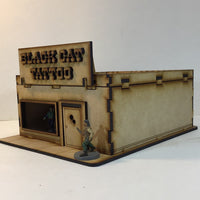 Black Cat Tattoo Shop 28mm Terrain