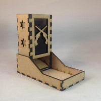 Guns Western Theme Dice Tower v1