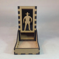 Sheriff Cowboy Dice Tower v3